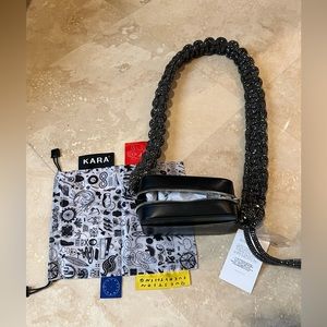 BLACK CRYSTAL COBRA CAMERA BAG